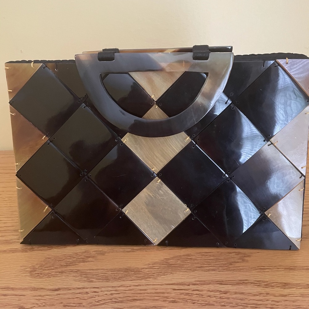 Vintage Tile Tortoiseshell Bag
